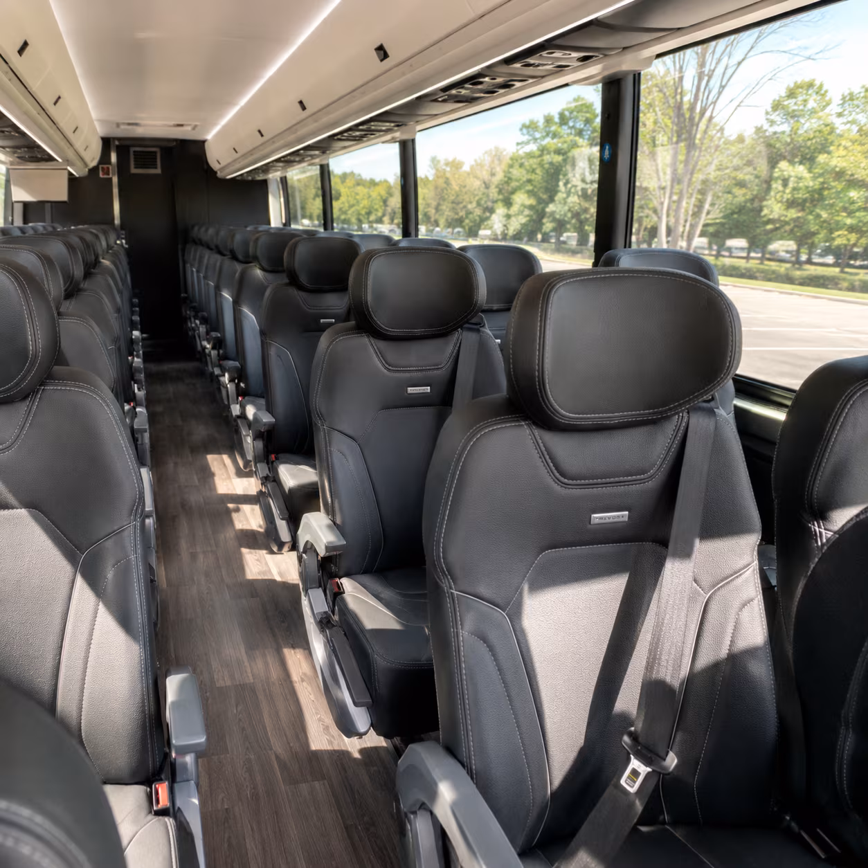arlington bus rental service area