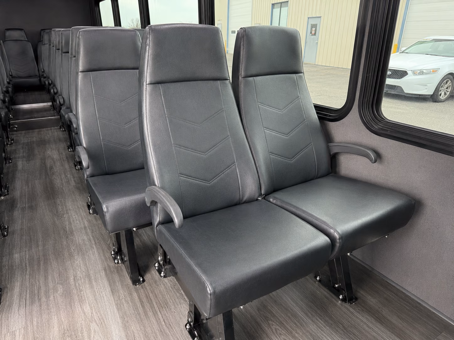 arlington corporate event transportation onboard seating