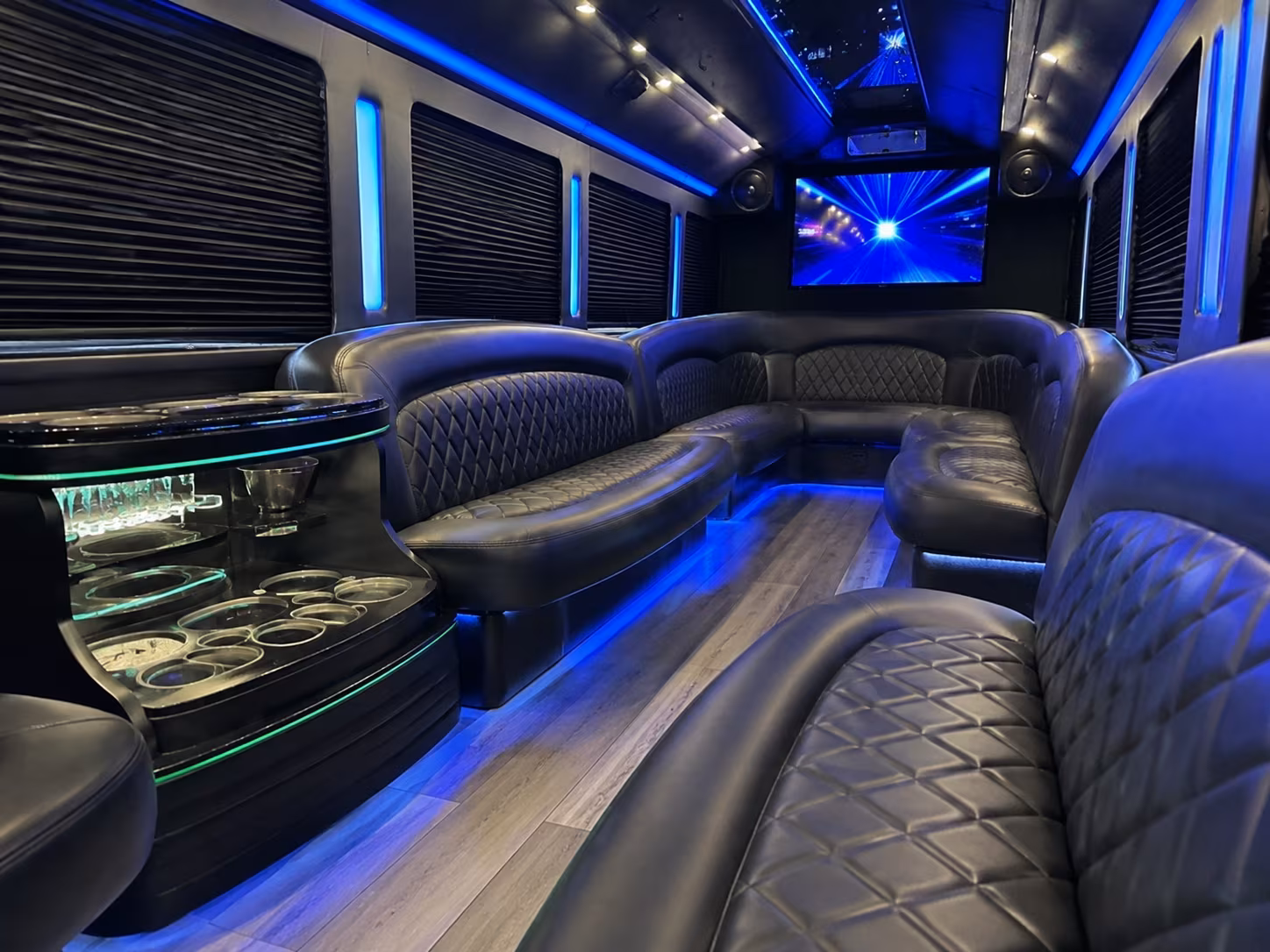 arlington corporate party bus rental