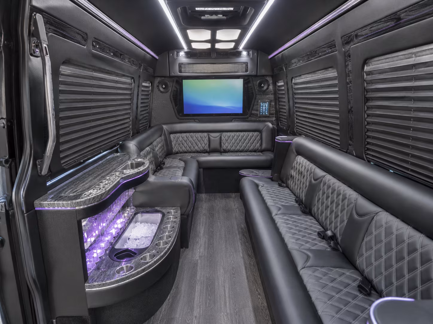 arlington sporting event transportation onboard seating