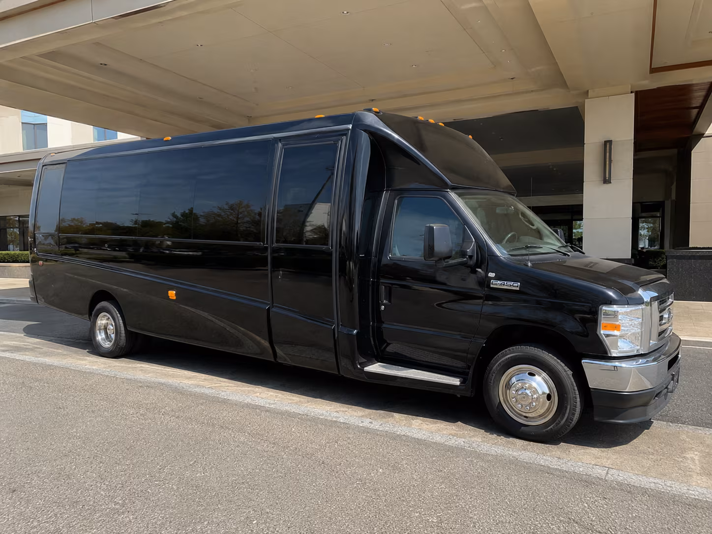 arlington wedding party bus rental