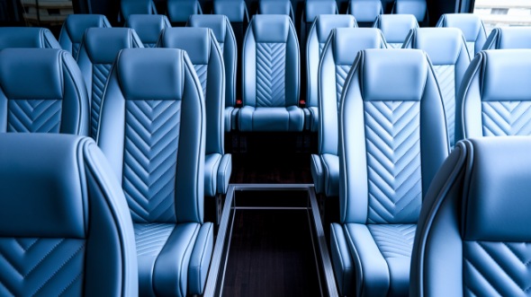 28 passenger minibus inside