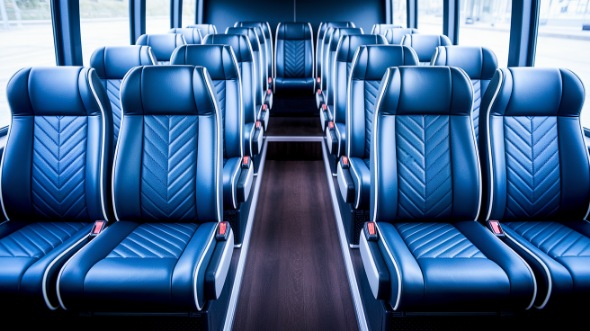 arlington 20 passenger minibus inside