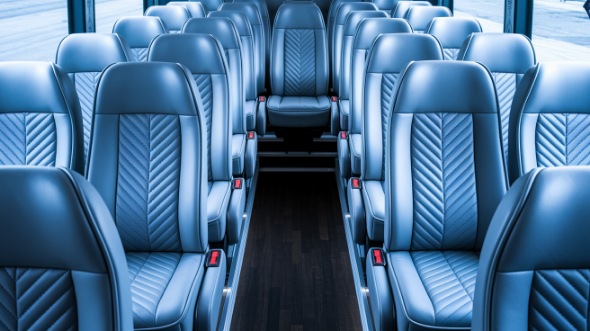 arlington 20 passenger minibus interior