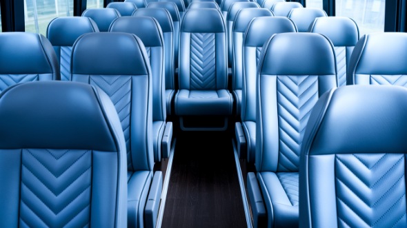 arlington 30 passenger minibus inside