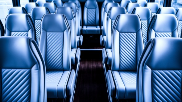 arlington 30 passenger minibus interior