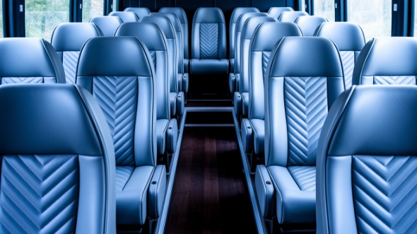 arlington 35 passenger minibus inside