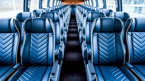 arlington 54 passenger charter bus rental