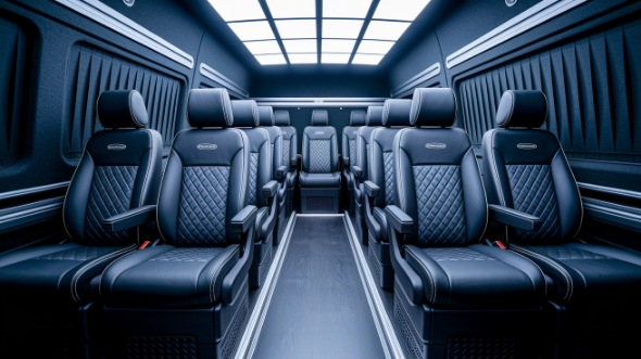 arlington sprinter van with driver interior