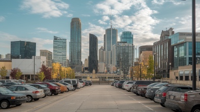 the lot downtown